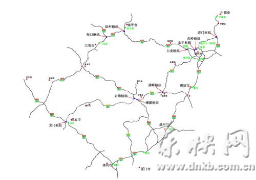 我省各地市高速路线图