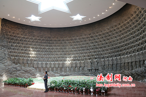 新县鄂豫皖苏区将帅馆开国名将集体群像