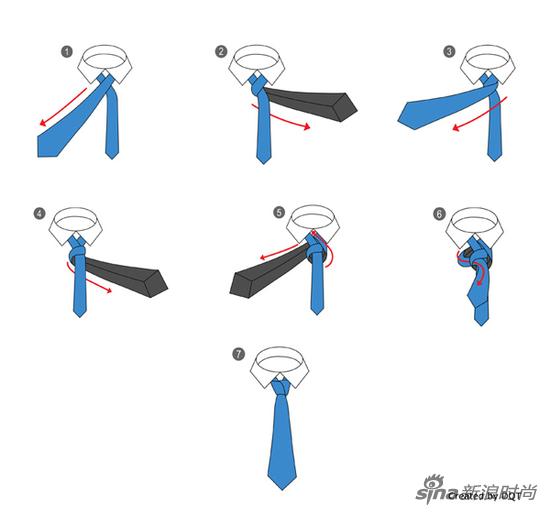 学会这20种打领带的方法 到年会上撒欢|领带|年