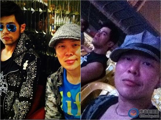 周杰伦和好友小麦