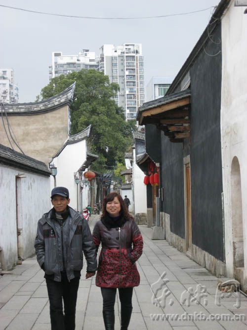 丽丽的父母游三坊七巷