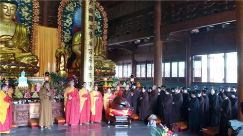 梵天禅寺举行“迎新春•送春联”祈福活动