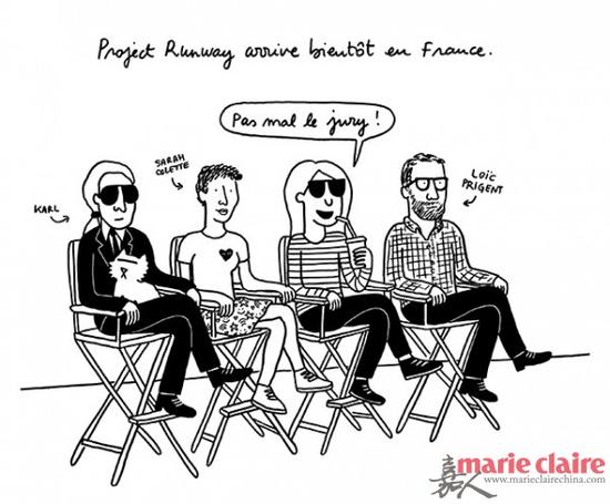 老佛爷为爱猫出插画集 时尚界萌宠到底时尚在