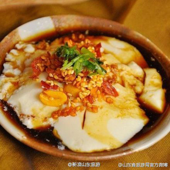 商河老豆腐（图：@山东省旅游局）