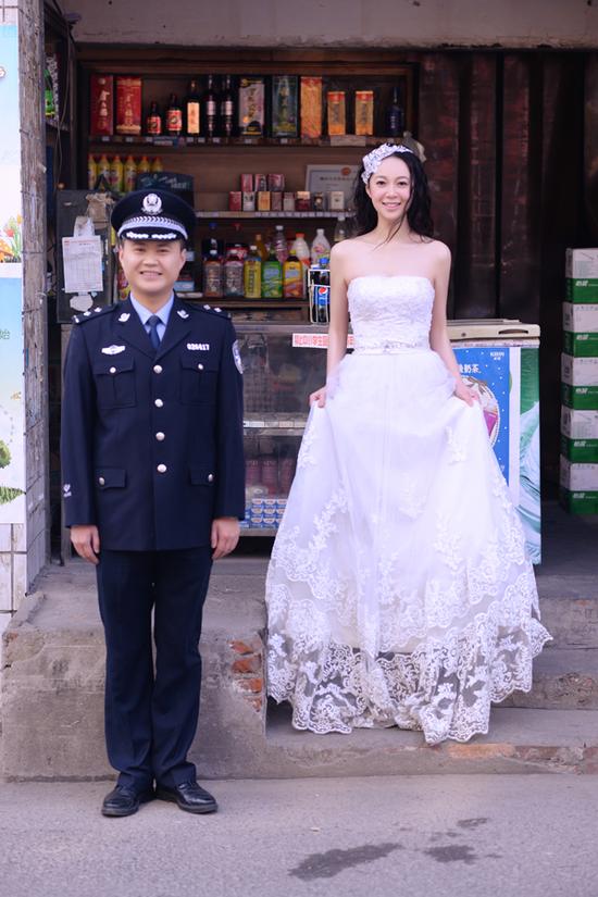 公安婚纱照_婚纱照风格(3)