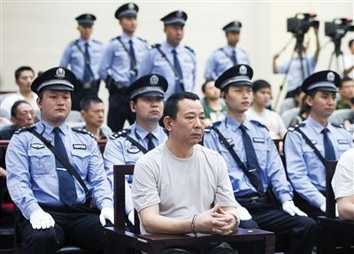 2014年8月7日，刘汉、刘维等上诉案公开宣判。昨日，刘汉、刘维等5人被执行死刑。新华社记者 谢环驰 摄
