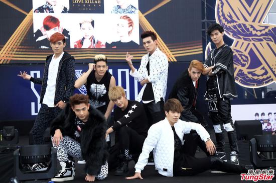 SpeXial见面会唱师兄姐歌曲