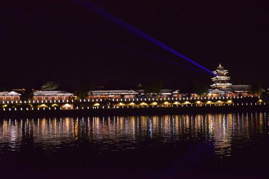 阆中夜景高清