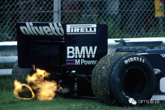 宝马1986年F1发动机：1986年，是涡轮增压发动机没有增压规则限制的最后一年。这台四缸发动机可产生大大超过1000马力的动力。