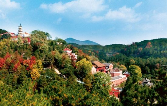 天柱山三祖寺以全新面貌正式对外开放