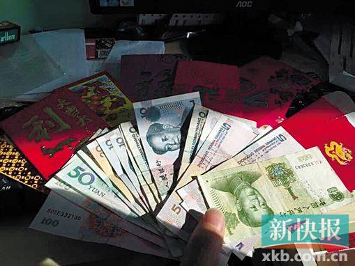 ■潘先生初七一回去就逗了一圈红包,随即在朋友圈晒“战绩”。受访对象供图