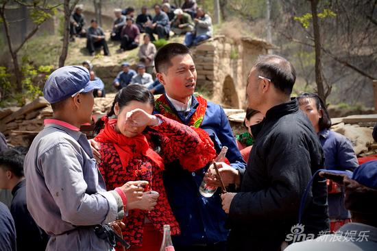 王雷与吕一婚礼现场