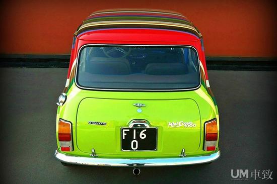 1973经典mini手绘车