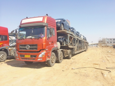 郑州货车停车场过夜所载新车被盗 价值30多万