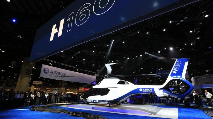 空中客车直升机发布全新中型直升机H160