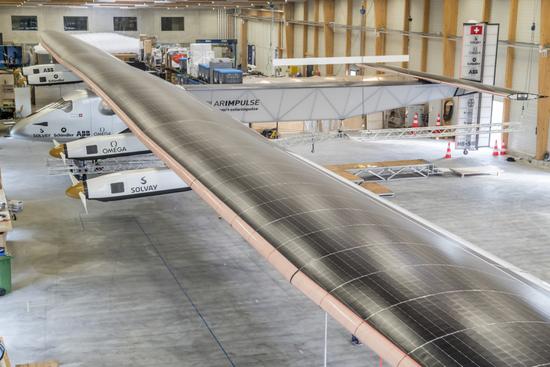 Solar Impulse 2, which is the world's largest solar-powered aircraft