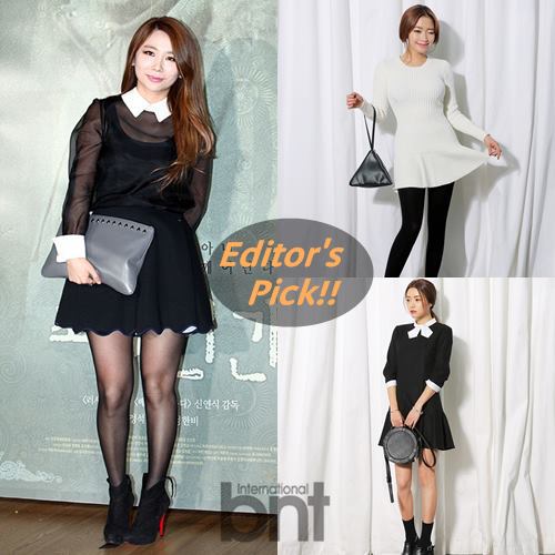 韩情脉脉:学多顺Jea示范春季黑白LOOK