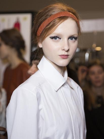 Gucci秀场发饰搭配|时装周|发饰|发带