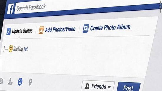 Facebook推新肥胖表情引吐槽