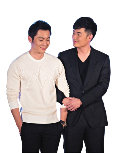 李晨陈赫新剧发布会不接受采访完事开溜|李晨