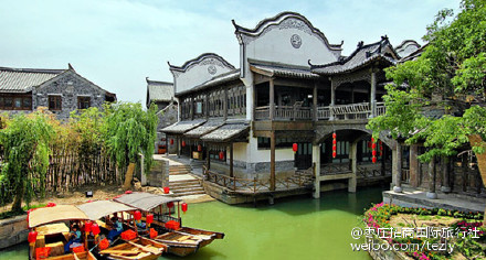 台儿庄运河古城（图：@枣庄招商国际旅行社）