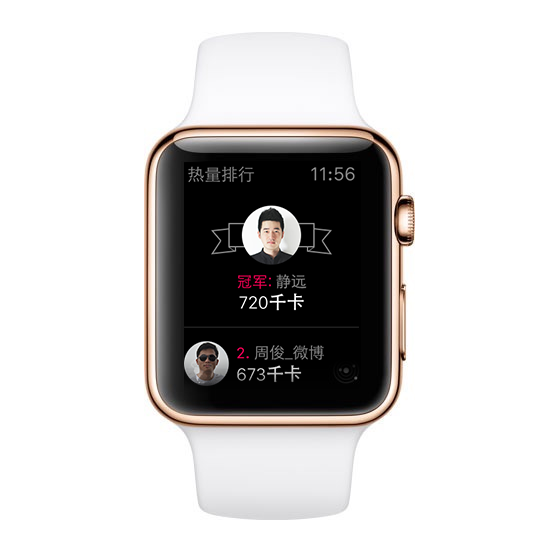 微博榜单显示效果