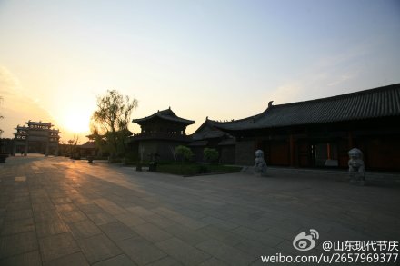 东平影视拍摄基地（图：@山东现代节庆）