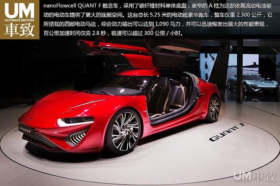 德国nanoFlowcell发布1090匹马力概念车