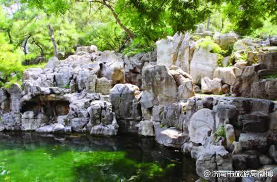 马跑泉（图：济南市旅游局微博）