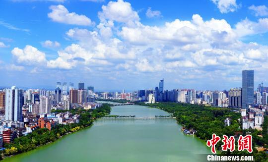 图为南宁城市景观一角。 南宣 摄