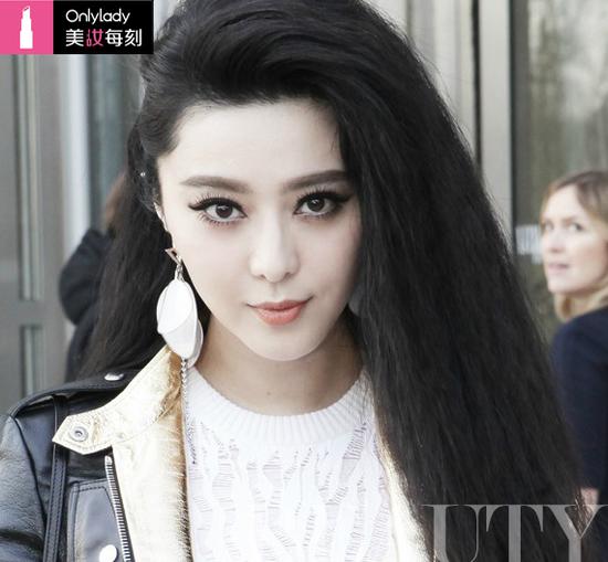 巴黎时装周 范爷变身朋克女王御驾亲征|巴黎时