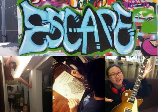 卓林性格偏宅，不过却多才多艺，除了喜爱音乐及擅长画画涂鸦外，身手亦相当敏捷