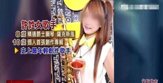 17岁许姓女星涉吸毒案