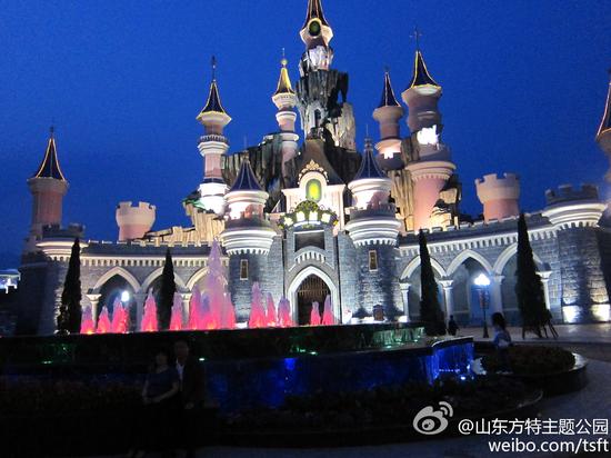 方特欢乐世界（图：@山东方特主题公园）