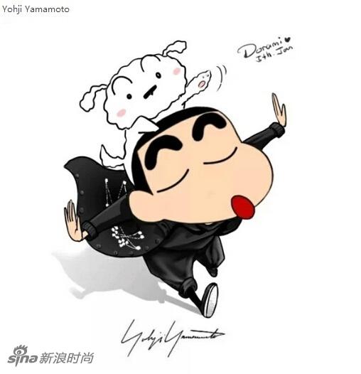 跟蜡笔小新撞衫 你们还好意思自称时尚Icon吗|