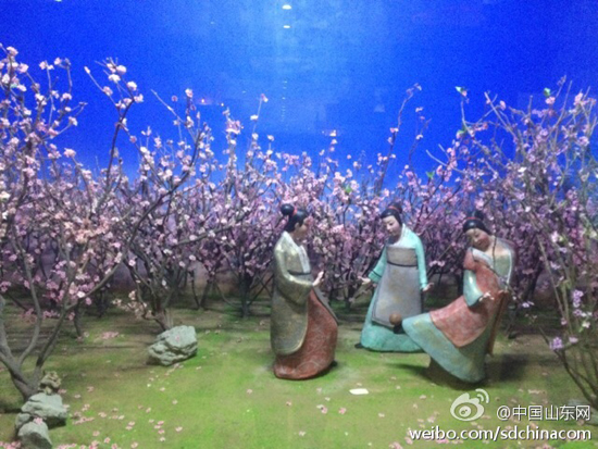 临淄足球博物馆（图：@中国山东网）