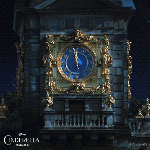 糟糕，午夜十二点的钟声敲响