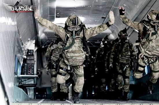 战狼中队拥有先进的设备