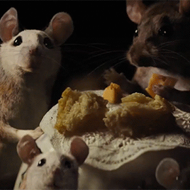 真人版电影中的CG小老鼠，主要负责卖萌