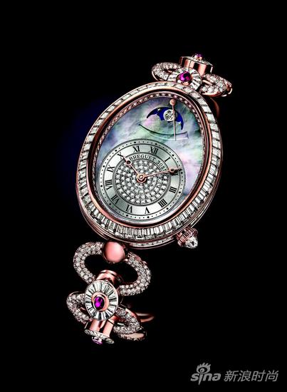宝玑那不勒斯王后系列REINE DE NAPLES HAUTE JOAILLERIE 8909 高级珠宝腕表