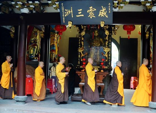 观音七法会在温州妙果寺隆重举行