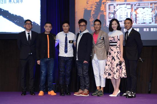 《冲锋车》剧组大合照