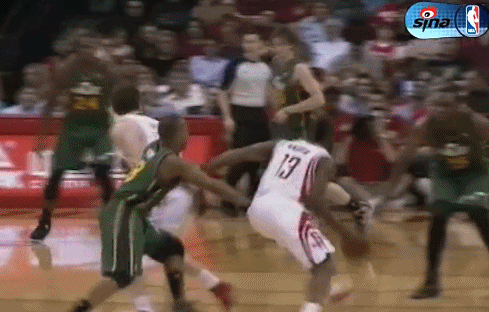 奔跑在罚球线上的基石哈登_手机新浪网