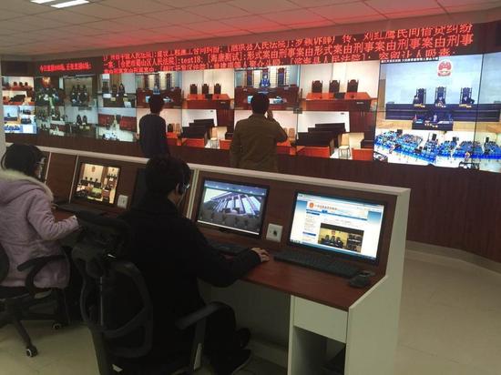 力安徽司法公开 蜀山法院微博进行庭审视频直