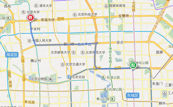 乘坐线路