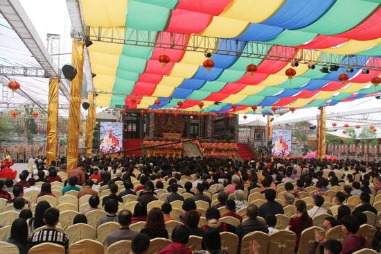 达照法师广州揭阳双峰古寺弘法讲经
