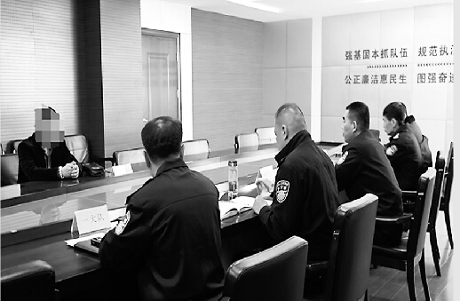 警方約談相關負責人 警方供圖