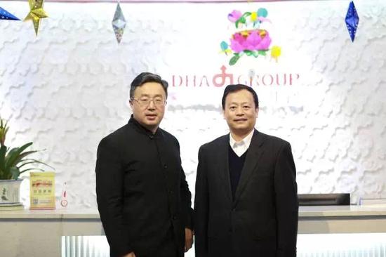 徐锦辉副市长一行考察大贺文化金融集团总部