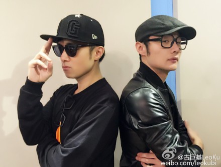 古巨基李荣浩扮酷