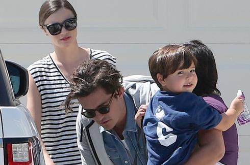 可儿与奥兰多三口团聚